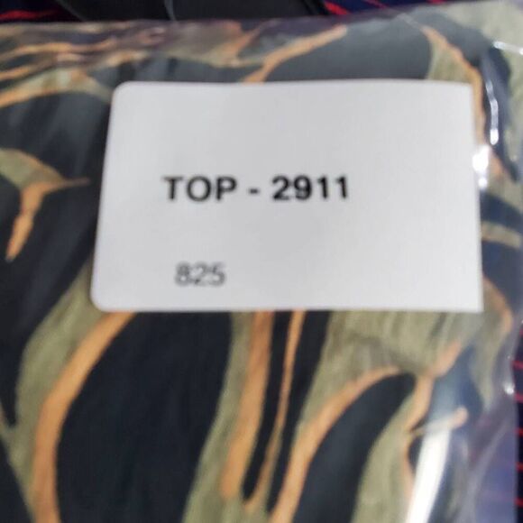 Maurices One Shoulder Printed Midi Dress Black/Beige Size XXL - Picture 6 of 6